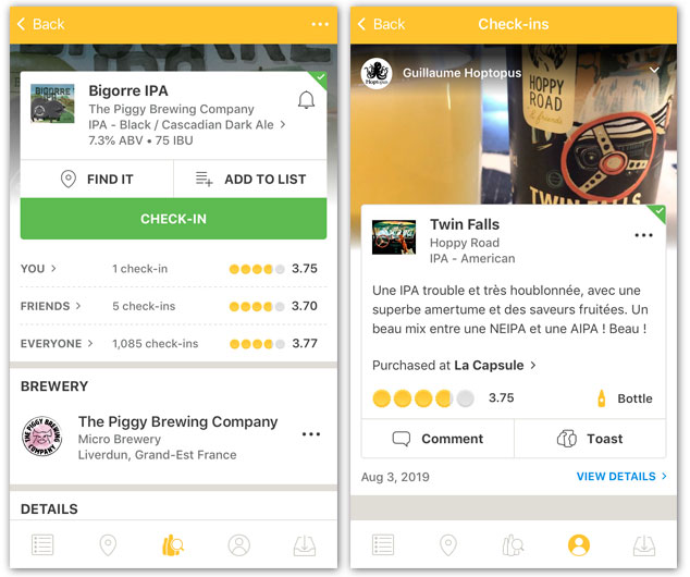 Les applications smartphone indispensables pour tout amateur de bières ! - Untappd